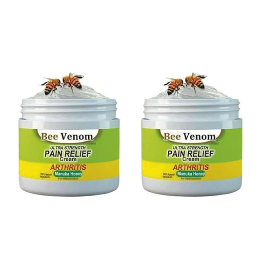 Bee Venom Pain Relief Cream | Bee Venom Joint and Bone Therapy Cream | Joint and bone therapy cream EACH -100GM (2 pack)